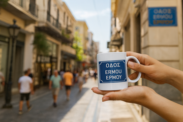 Original Greek Street Mugs
