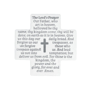Ceramic Cross Lords Prayer