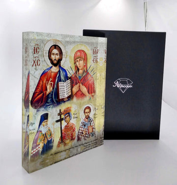 Custom Family Greek Orthodox Icon