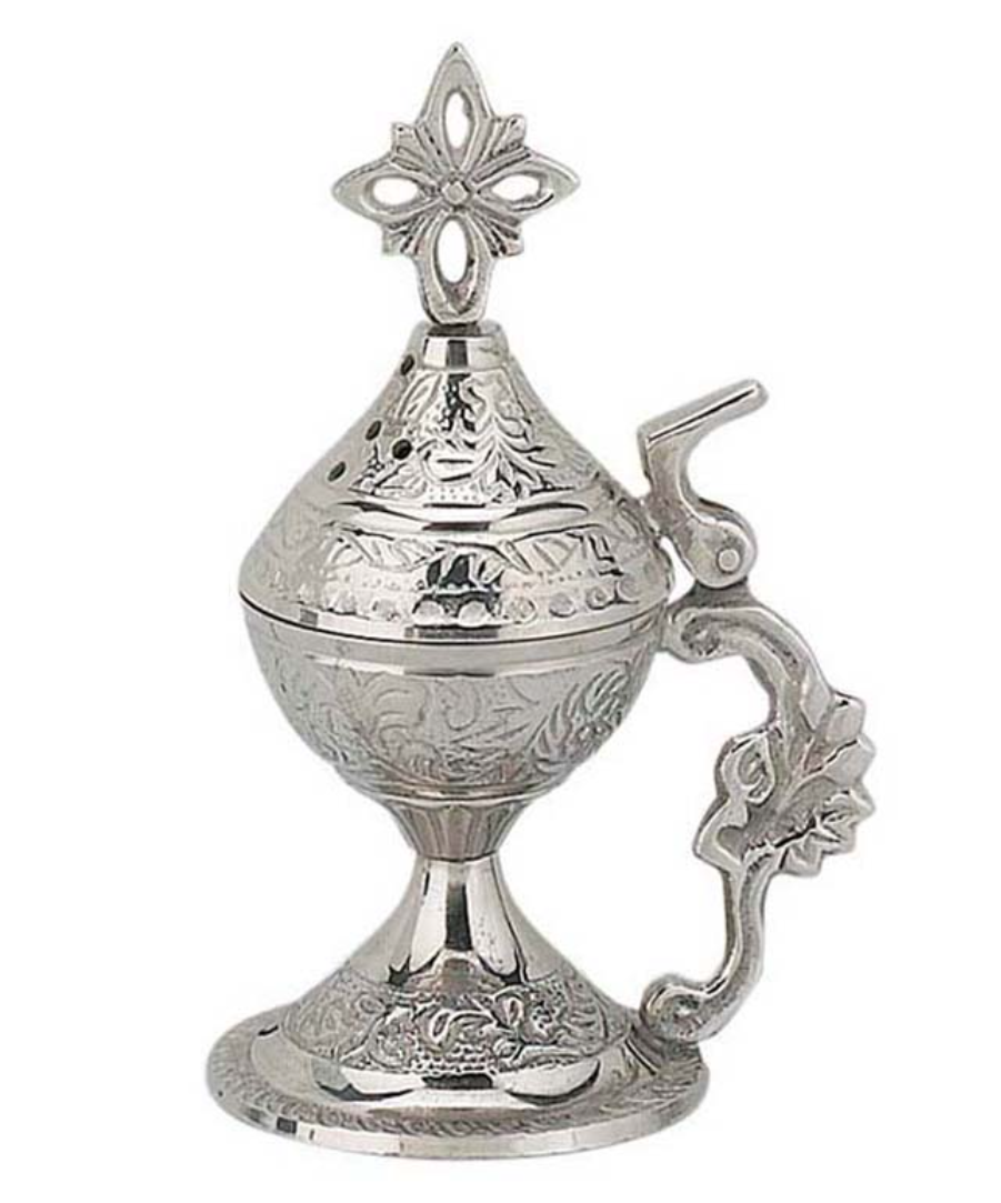 Orthodox Brass Thimiato - Censer PRE-ORDER Arrives Early July