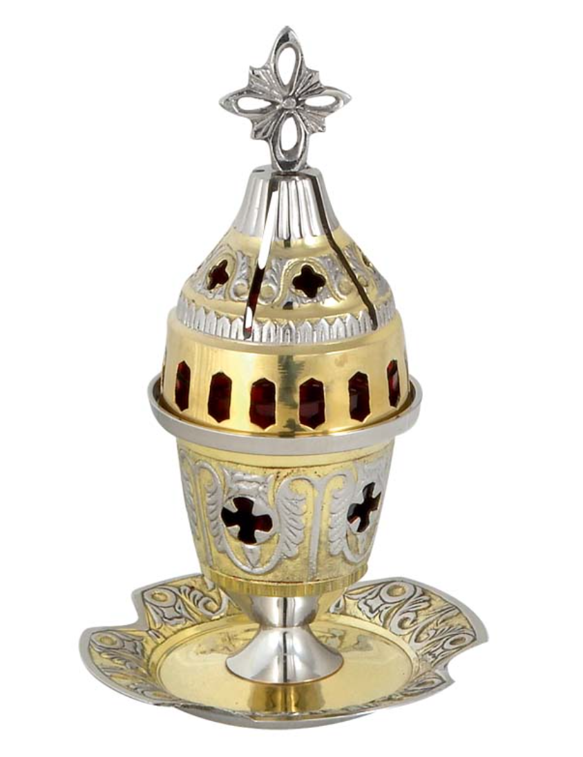 Two Tone Brass Kantili - Vigil Lamp