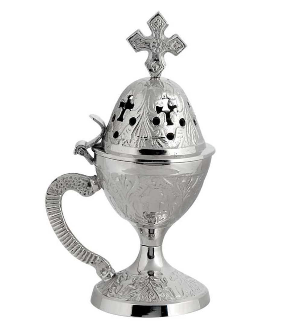 Orthodox Brass Thimiato - Censer