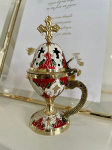 Orthodox Coloured Thimiato - Censer