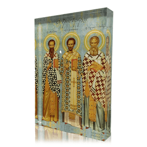 Η Τρεις Ιεράρχες Three Holy Hierarchs Icon
