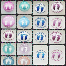 Load image into Gallery viewer, Hand Blown Glass Baubles Baby’s First Christmas IN STOCK NOW