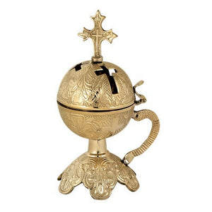 Orthodox Brass Thimiato - Censer