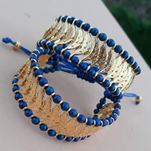 Load image into Gallery viewer, Leaf Bracelet Beaded
