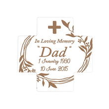 Load image into Gallery viewer, Ceramic Memorial Cross