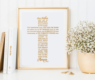 Lord's Prayer in English