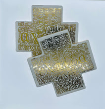 Load image into Gallery viewer, Ceramic Cross Love, Faith, Hope
