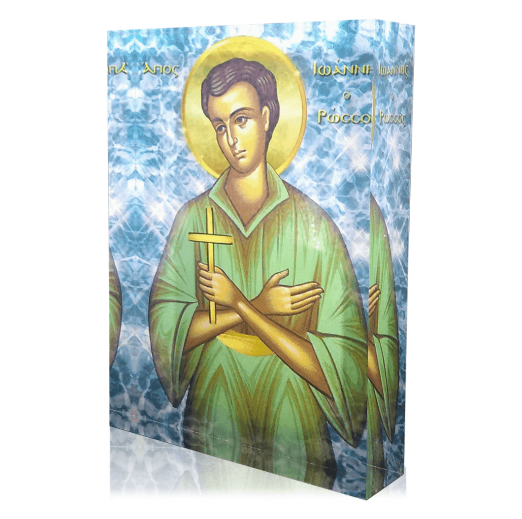 Άγιος Ιωάννης ο Ρώσος Saint John o Rosos Icon
