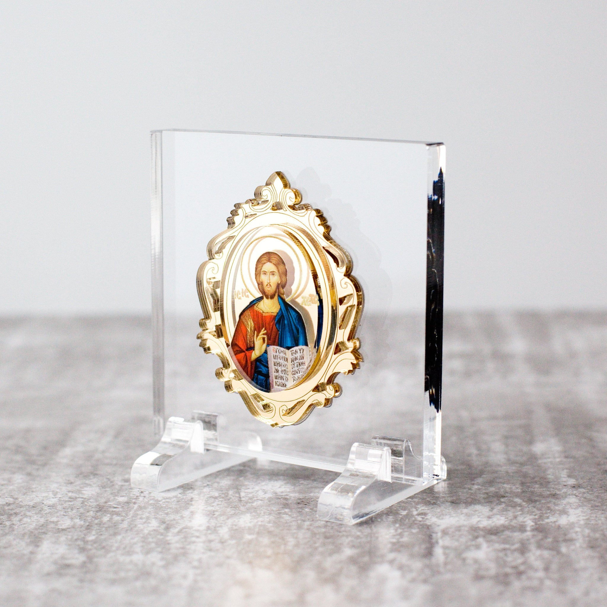 Christ Panayia Plexiglass ICons
