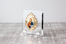 Load image into Gallery viewer, Plexiglass Icon with Gold Mirror JUST ARRIVED