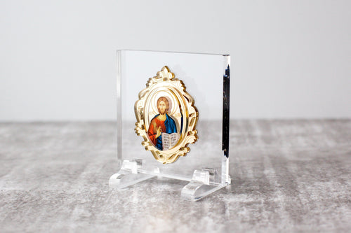 Plexiglass Icon with Gold Mirror JUST ARRIVED