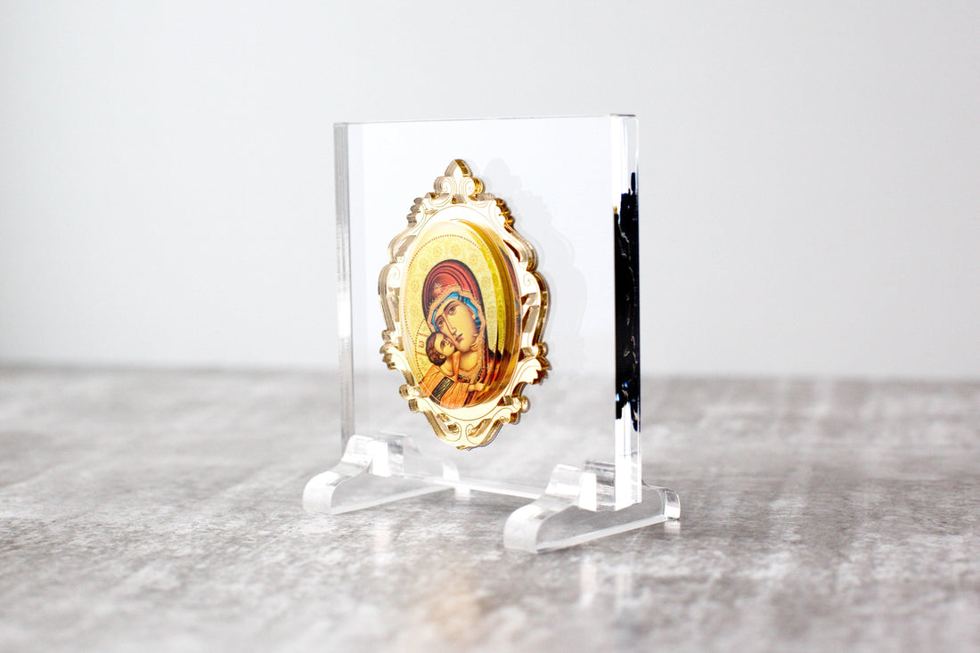 Christ Panayia Plexiglass ICons