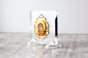 Plexiglass Icon with Gold Mirror JUST ARRIVED