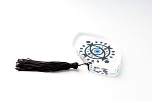 Transparent Matia With Tassels