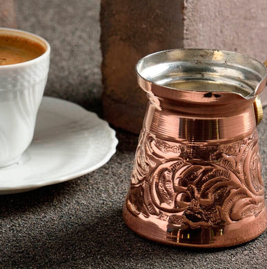 Engraved Copper Brikia by Sismanidou