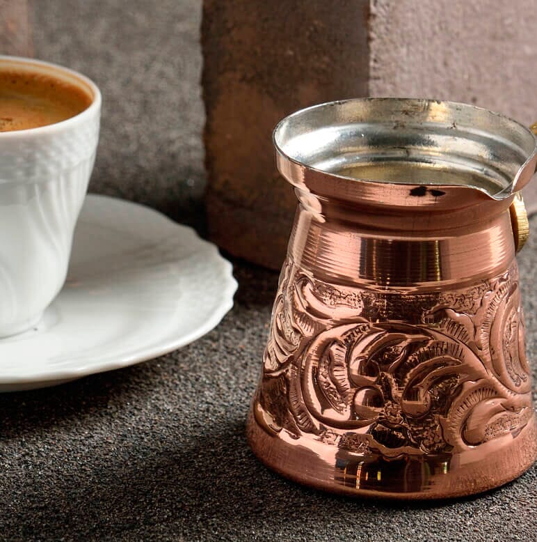Engraved Copper Brikia by Sismanidou