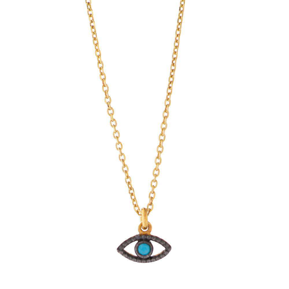 Small Mati 925 Silver Necklace