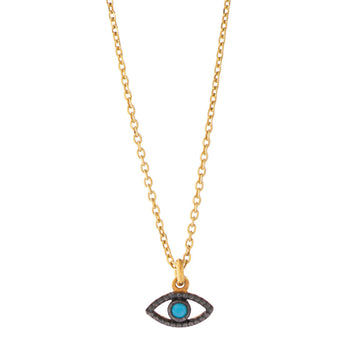 Small Mati 925 Silver Necklace