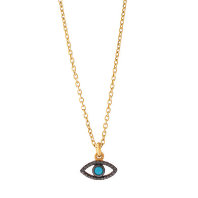 Small Mati 925 Silver Necklace
