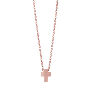 Small Cross 925 Silver Necklace