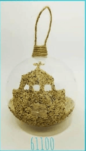 Hand Blown Glass Baubles Halkidiki IN STOCK NOW