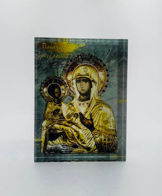 Η Παναγία Τριχερούσα Icon
