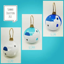 Load image into Gallery viewer, Hand Blown Glass Baubles Anafi IN STOCK NOW