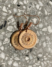 Load image into Gallery viewer, 5 Lepta Earrings