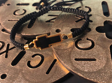 Load image into Gallery viewer, Macrame Cross Bracelet
