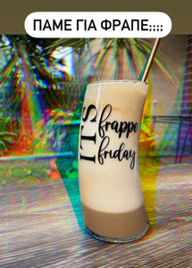 The Original Frappe Friday Glass IN STOCK NOW