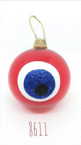 Hand Blown Glass Baubles Round Mati IN STOCK NOW