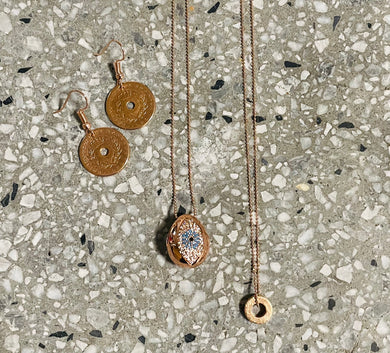 925 Silver - Rose Gold Plated Necklace