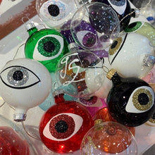 Load image into Gallery viewer, Hand Blown Glass Baubles Almond Mati IN STOCK NOW