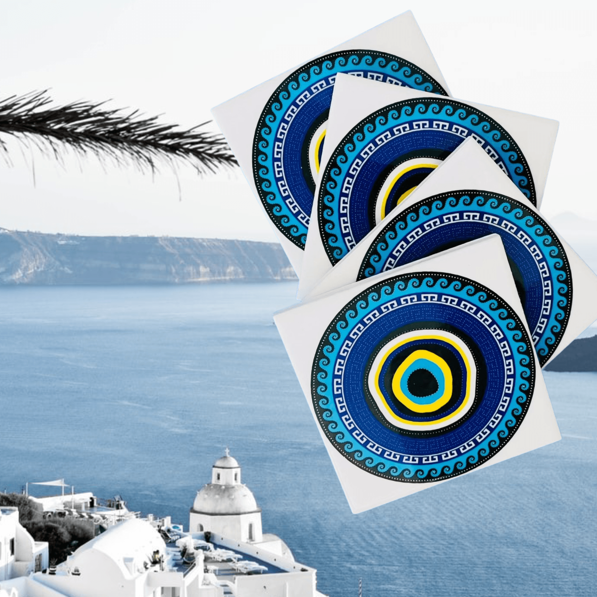 Ceramic Mati Coasters