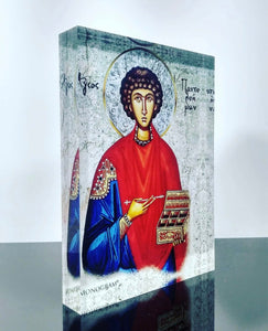 Άγιος Παντελεήμων Saint Panteleimon Icon